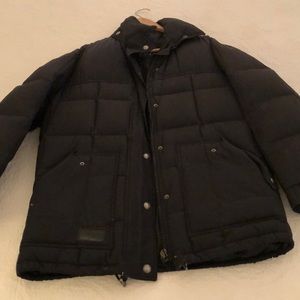 GUCCI puffer jacket with hidden hood